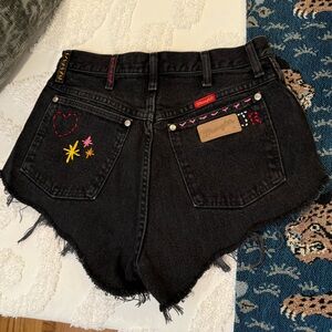 Custom Wrangler shorts